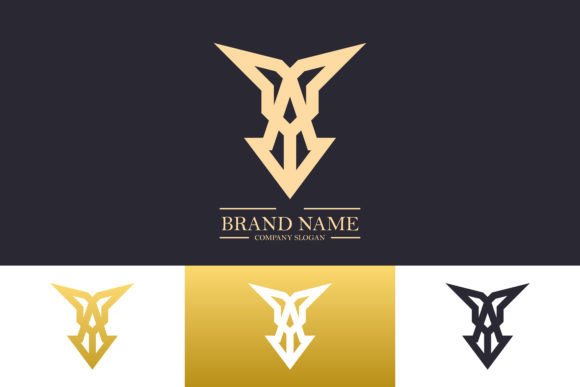 Download Simple Golden Trophy Logo Design - Logo Collection