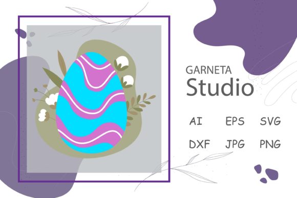 Download Easter Decoration Curved Line Shape - Decoration Collection