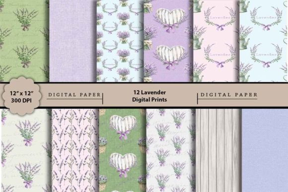 Download 12 Lavender Spring Papers - Spring papers Collection